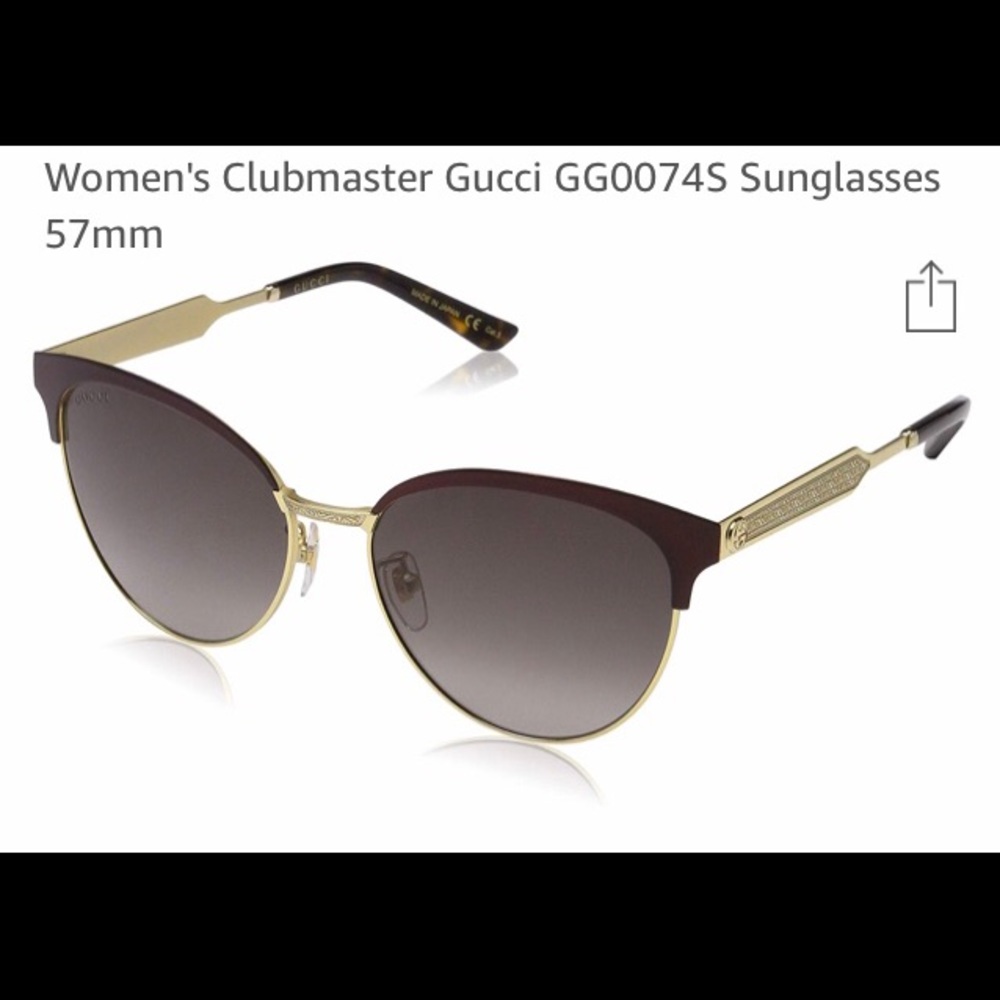NWOT Gucci Women’s Sunglasses